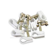 STEREN Coaxial Cable Clips - Cable Holder - Wire Clips - Siding Clips for Han... picture