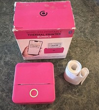 Wireless Blue Mini Portable Thermal Printer Bundle Core Innovations CTP500BR picture