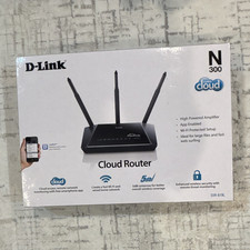 D-Link DIR-619L N300 Cloud App-Enabled Router, 300 Mbps, 4-Port, Black picture