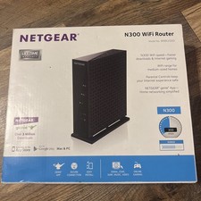 NETGEAR  N300 WiFi Router Model No. WNR2000 New Open Box picture