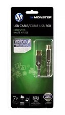 Premium HP Monster High-Speed USB Type A to B Cable 2.1m 7ft - Printer Cable picture