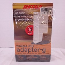Buffalo Wireless USB Adapter-G 54 Mbps WLI2-USB2-G54 Airstation AOSS Open Box picture