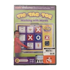Tic Tac Toe Working Words CD-ROM  Homeschool  Game Grades 1–3 PC Mac Educational picture