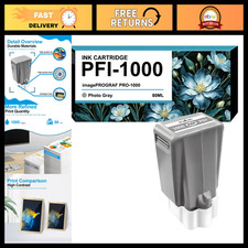Photo Gray Ink Cartridge 80ML Compatible with Canon PFI-1000 PRO-1000 Printer picture