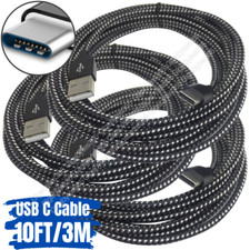 1-3Pack 10ft USB Type C Fast Charger Cable Lot For Samsung Android Charging Cord picture