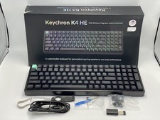 Keychron K4 HE Wireless Magnetic Keyboard - Black picture