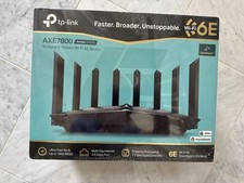 TP-Link Archer AXE95 AXE7800 Tri-Band Wi-Fi 6E Router - New Factory Sealed picture