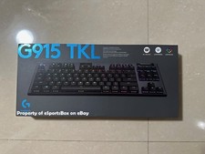 NEW Logitech G915 TKL Lightspeed Mechanical Gaming Keyboard - Black (920-009495) picture