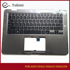 FOR ASUS UX461 UX461U UX461UN Gray Laptop C Shell Palmrest Backlit Keyboard picture