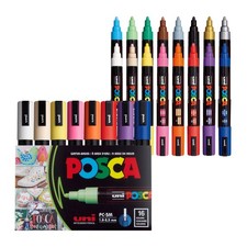 POSCA PC-5M Water Based Acrylic Paint Markers Medium Tip 1 Count picture