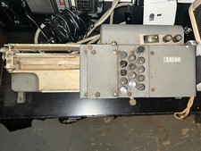 Rare Museum Item  IBM Electric Model 10 80 Column Keypunch Machine 1945 picture
