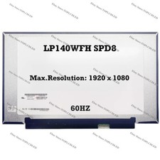 LP140WFH SPD8 14 Inch LCD Screen Display Matrix Panel 1920×1080 IPS 30Pins picture