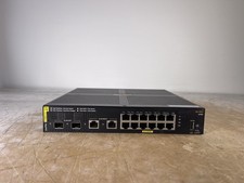 HP ARUBA JL679A MANAGED POE+SWITCH 12-PORT NETWORK SWITCH picture