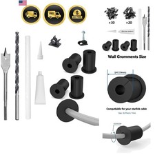 Starlink Cable Routing kit for 3/4inch Wall Hole,4PCS starlink Wall Grommets ... picture