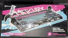 GravaStar Mercury V75 Pro Neon Graffiti 75% Hall Effect Gaming Keyboard 8KHz picture
