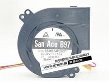 1PCS SANYO 9BMB24P2H01 24V 0.55A PWM-controlled blower fan with turbine cooling picture
