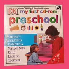Vtg My First CD-ROM Preschool Mac Letters Numbers Colors Phonics Homeschool New picture