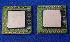 Pair Intel Xeon DP 2.4/512K/400MHz SL6EP Processor CPU Vintage Socket 604 picture
