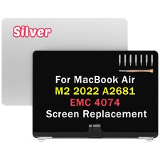 A2681 LCD Screen Replacement Assembly for MacBook Air M2 2022 W/Repair Kit A++ picture
