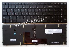 New For Clevo MP-13H83USJ4306 6-80-P6500-013-1 laptop US Backlit Keyboard picture
