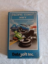 Vintage Datasoft Data Soft Inc. Pacific Coast HWY Box And Software.  Untested picture