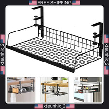 Cable Management Tray Under Desk Large Capacity Wire Organizer for Office picture