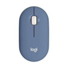 Logitech Pebble Blue Slim Sleek Mouse Dual Connectivity Bluetooth Wireless/USB picture