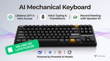 VIRTUSX AI Mechanical Keyboard - Kickstarter - New - AI writes your emails PPT picture