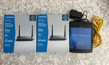 Lot of 3 Wireless Routers-1 Cisco Router Linksys E1500 & 2 Linksys E5350 4-port picture