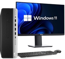 HP Prodesk G3 Desktop Pc i5-6th 32GB RAM 1TB SSD Built-in WiFi 24