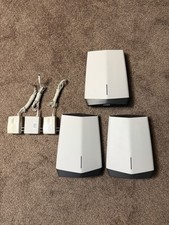 Lot Of 3 Netgear Orbi Pro SXS80 Satellite AX6000 Tri-Band WiFi 6 Add-on TESTED picture
