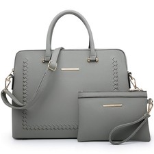 Laptop Bag for Women 14 Inch Computer Messenger Shoulder Bag Large Capacity B... picture