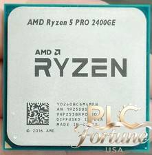 Used AMD Ryzen 5 PRO 2400GE 4-Core 8-Thread 3.2GHz Socket AM4 35W CPU Processor picture