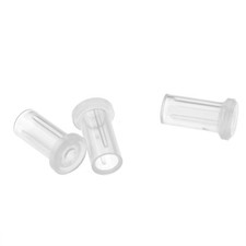 100PCS Clear Fiber Optic Dust Caps Fiber Optic T-Shaped Dust Cap for Devices,... picture