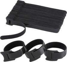 120PCS 6 Inch Reusable Cable Ties Wire Ties Cord Organizer Cable Organizer Adjus picture