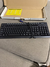 Micro Innovations KB536BL Wired PS/2 Multimedia Keyboard English QWERTY Black picture