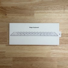 Apple Magic Keyboard A2450 Blue Lightning Lock Key Rechargeable Excellent picture
