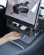 Hidden Under Screen Storage for Tesla Model Y 2020-2026 Juniper Interior Acce... picture
