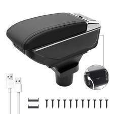 Car Armrest Box for Toyota Vitz 2006-2011 Center Console Organizer 7USB Cup Hold picture