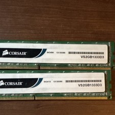 Corsair 4GB (2x2GB) DDR3 1333MHz PC3-10600 Desktop RAM VS2GB1333D3 picture