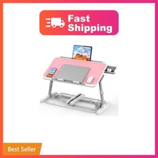 HETTHI Laptop Bed Tray Table, Adjustable Sturdy Laptop Stand for Bed with Pre... picture
