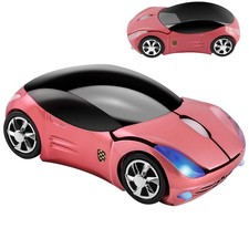 Cute Sport Car Shape Wireless Mouse Optical Gaming 1600DPI 3 Buttons PC Mac picture