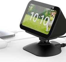 Adjustable Stand for Echo Show 5 (3rd) with USB-C and USB Charging Port picture