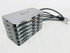 LOT OF 6: TRIPP. LITE SERIES-  MODEL: U442-DOCK8-GG DOCKING STATION. USED picture