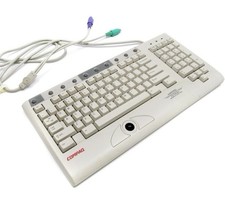 Compaq 158649-001 2 Rack Keyboard with Hot Keys and Trackball New Open Box (OFC) picture