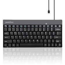 PERIBOARD-422 Wired USB-Mini Keyboard, USB Connector, Black, English Layout picture