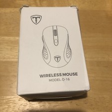 VicTsing D-16 Wireless Mouse, USB, Black picture