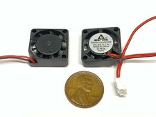 2 Pieces 2006 micro Small 5V DC Cooling Fan 20mm 6mm 2 Pin Mini axial 2cm E36 picture