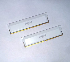 Crucial Pro 32GB (2x16GB) DDR5 6000MHz CL36 RAM White – CP2K16G60C36U5W picture