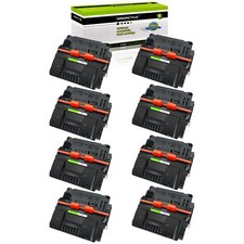8PK CF281X 81X BK Toner Fits For HP Laserjet MFP M605dn M605x M606dn M630 M630h picture